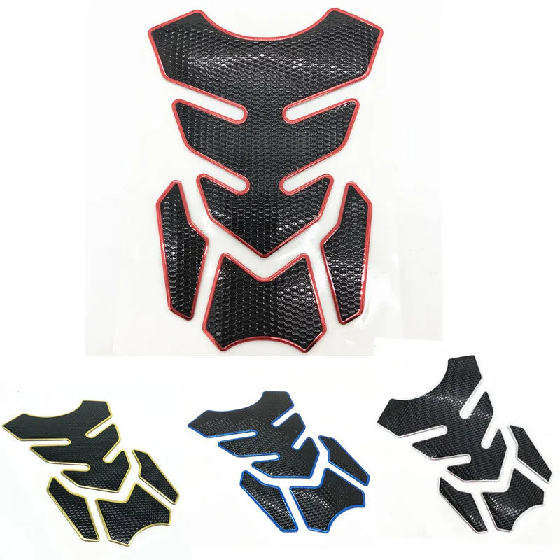 3D Car Motorcycle Gas Fuel Tank Pad Sticker Decals Motorbike Devil Skull Logo Protector Fuel Racing Accessories Universal Fit