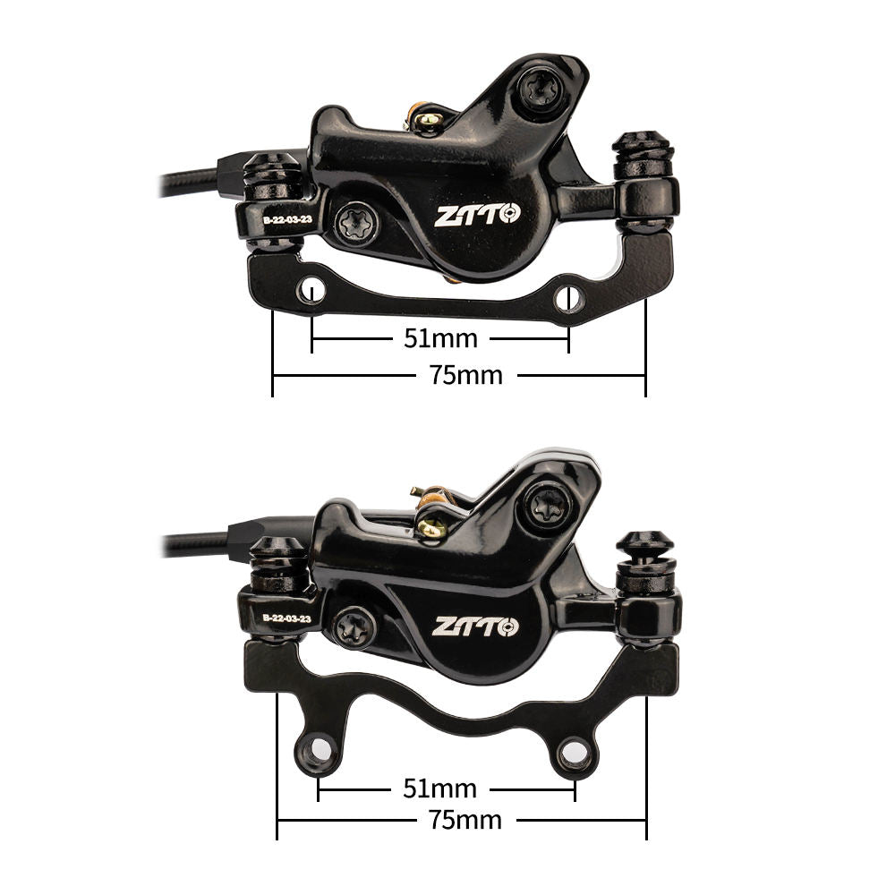 2 Piston Lightweight Oil Hydraulic Disc Brake Mountain Bikes