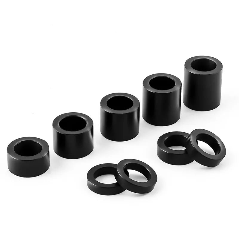 MUQZI MTB Rear Shock Bushing 22 24 26 32 40 44 50 54mm ID 8mm OD 12mm Mountain Bike Shock Absorber Parts