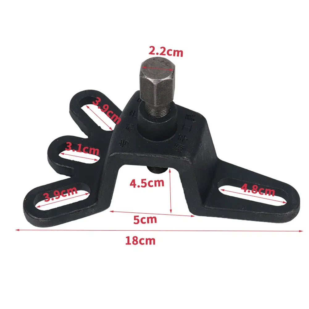 Universal Brake Drum Puller Tool 4 Hole Wheel Hub Puller Repair Tool Handheld for Motorcylce Accessories for Tricycle Motorbike