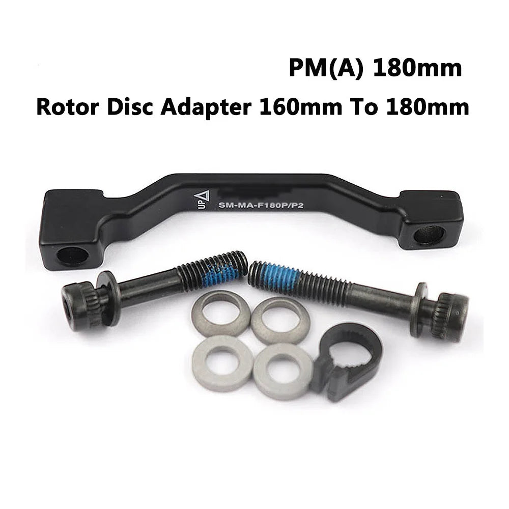 SHIMANO Original Disc Brake Adapter PM A Pillar Disc Brake Bracket For 180mm 203mm Rotor RT86 RT81 RT56 F180P/P2 F203P/PM