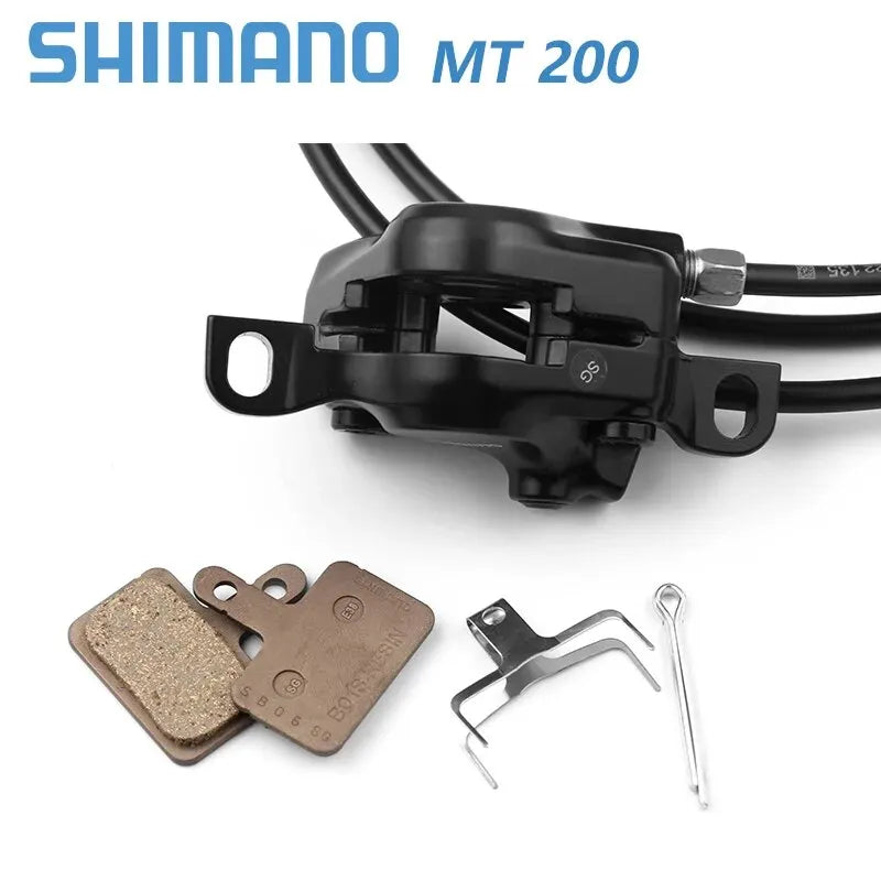 Shimano BR BL MT200 Bicycle Hydraulic Brake 160mm Rotors MTB Hydraulic Disc Brake Mountain Bike Upgrade MT315 Bike Parts