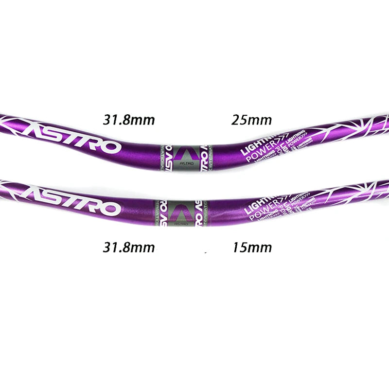 Bicycle Handlebar Manillar Carbono MTB Aluminum Alloy 720/780 * 31.8mm 3K Matte Steering Wheel Bicycle Accessories