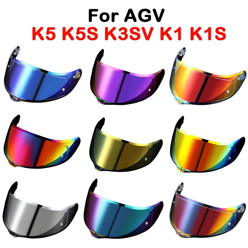 Helmet Lens for AGV K5 K5S K3SV K1 K1S Compact ST Motorcycle Helmet Visor Windshield Shield Motorbike Accessories Glasses Casco