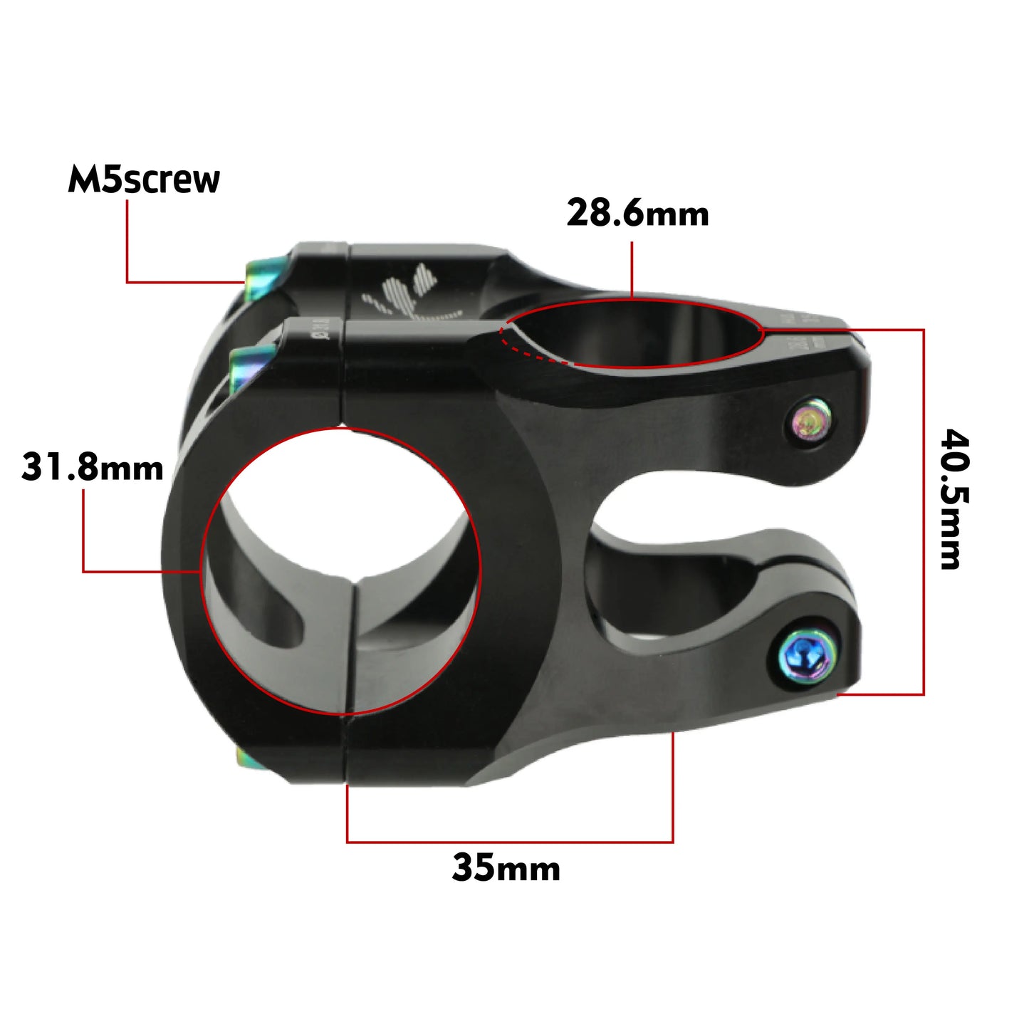 HASSNS Mtb Power Stem Road Bike Mountain Bicycle Bridge Short Power 35mm Rod Handlebar Table Adjustable Stem Riser 31 8 Cycling