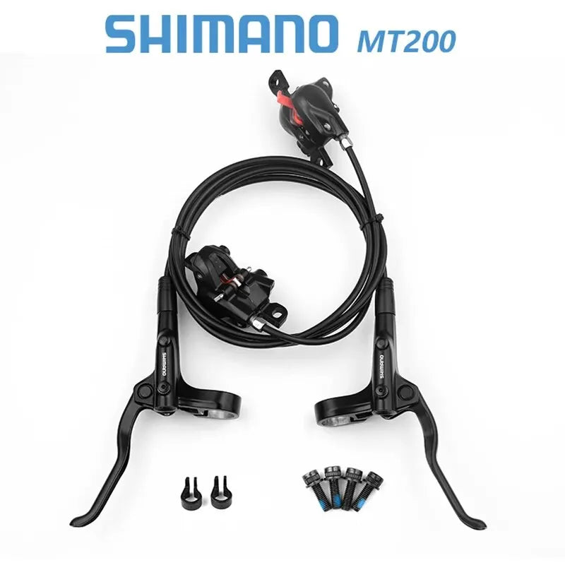 Shimano BR BL MT200 Bicycle Hydraulic Brake 160mm Rotors MTB Hydraulic Disc Brake Mountain Bike Upgrade MT315 Bike Parts