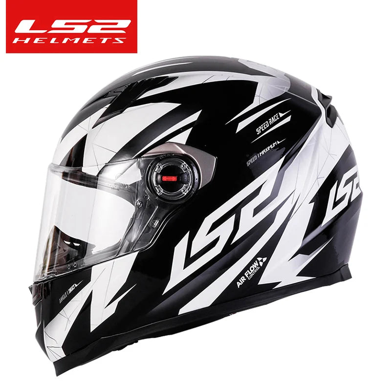 LS2 FF358 Full Face Motorcycle Helmet ls2 motocross racing helmets ECE Certification man woman casco moto casque