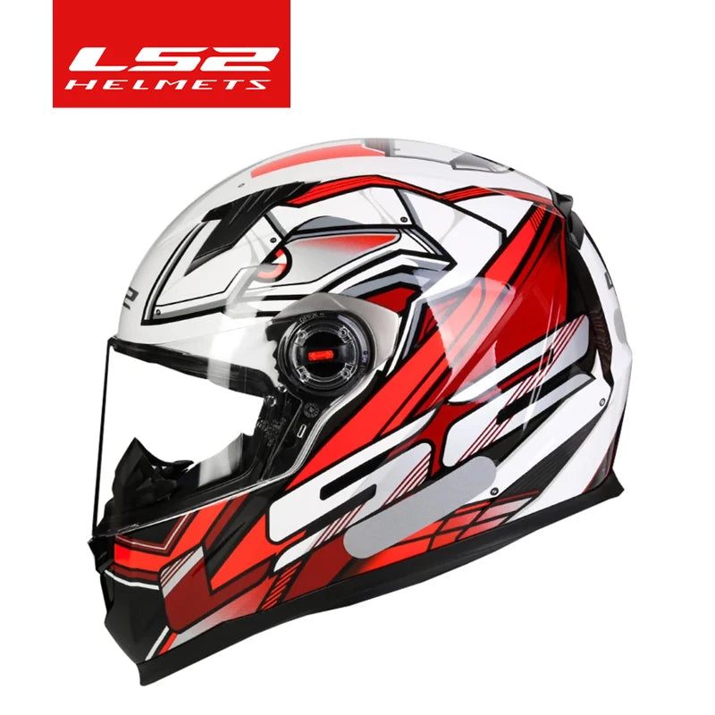 LS2 FF358 Full Face Motorcycle Helmet ls2 motocross racing helmets ECE Certification man woman casco moto casque