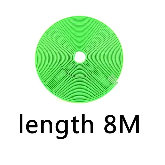 4M/8M Multicolor Xi Car Rim Styling Bright Matte Car Wheels Sticker Tire Protector Wheel Edge Protector Auto Accessories ...