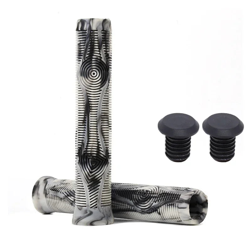 Length Scooter Bike Grips Rubber MTB Handlebar Grips Soft Comfortable Bicycle Handle Covers Non-slip Cycling Cuffs Durable Parts