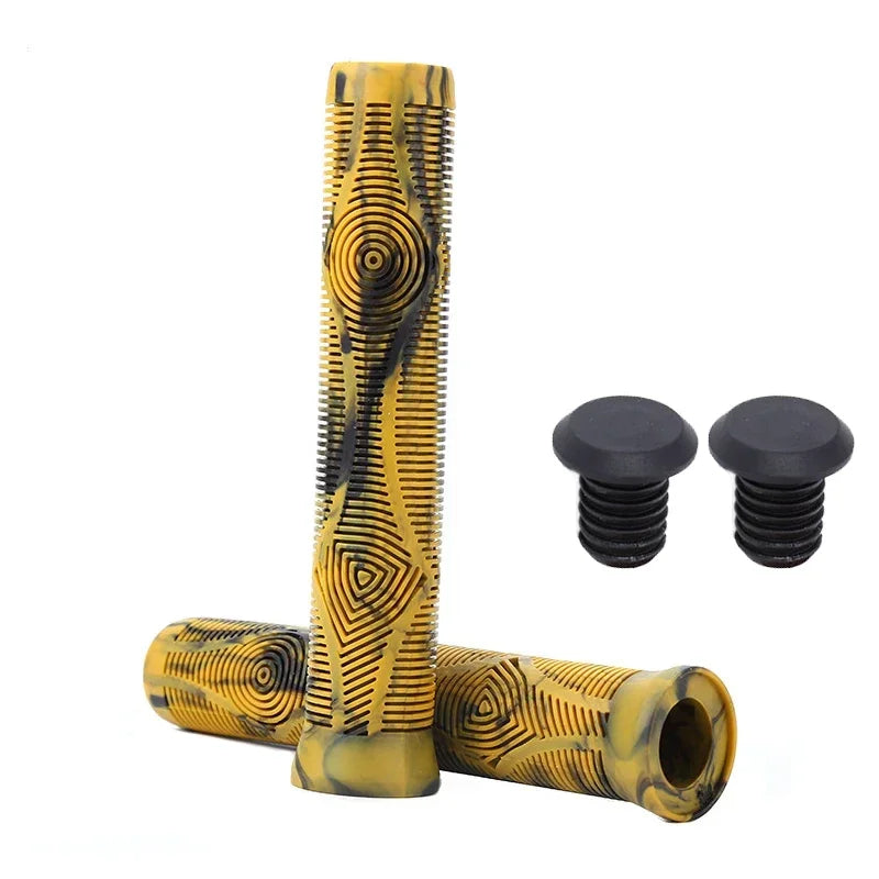 Length Scooter Bike Grips Rubber MTB Handlebar Grips Soft Comfortable Bicycle Handle Covers Non-slip Cycling Cuffs Durable Parts