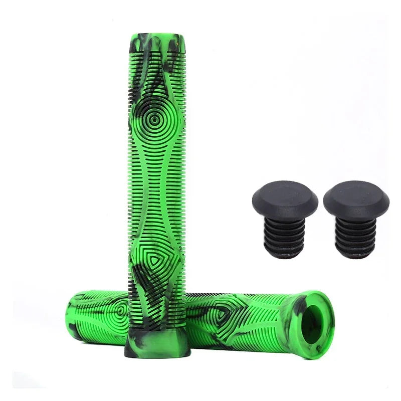 Length Scooter Bike Grips Rubber MTB Handlebar Grips Soft Comfortable Bicycle Handle Covers Non-slip Cycling Cuffs Durable Parts