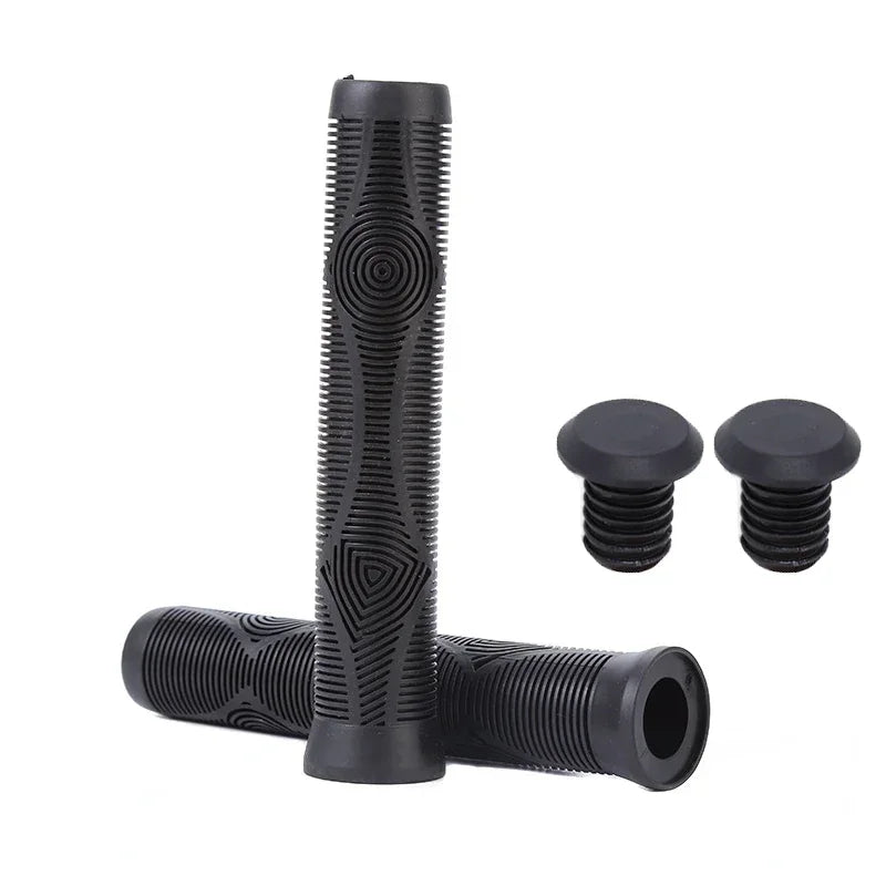 Length Scooter Bike Grips Rubber MTB Handlebar Grips Soft Comfortable Bicycle Handle Covers Non-slip Cycling Cuffs Durable Parts