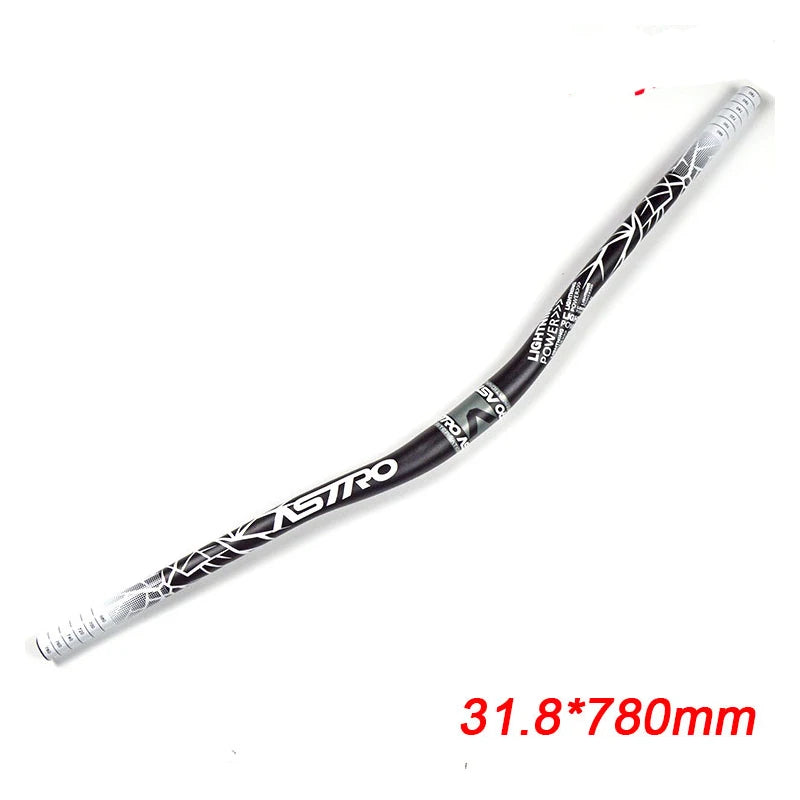 Bicycle Handlebar Manillar Carbono MTB Aluminum Alloy 720/780 * 31.8mm 3K Matte Steering Wheel Bicycle Accessories