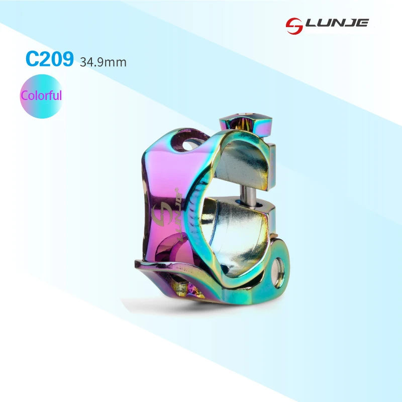 Bicycle Seatpost Clamp 28.6/31.8/34.9mm Seat Tube Clamp MTB Bike Seat Tube Clip Aluminum Alloy Bike Parts Bike Saddle Seat Clamp