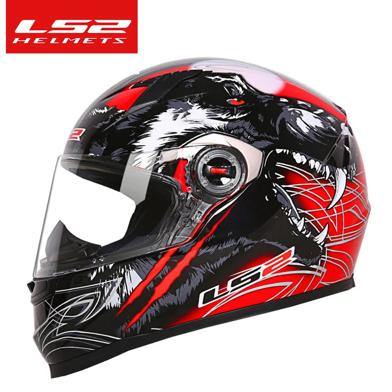 LS2 FF358 Full Face Motorcycle Helmet ls2 motocross racing helmets ECE Certification man woman casco moto casque