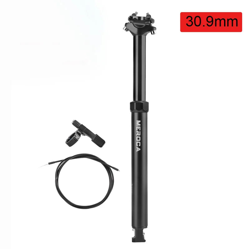 MEROCA Seatpost mtb telescopic seatpost 30.9/31.6mm dropper seatpost bicycle seats Adjustable mtb seat tube mtb bike accessories