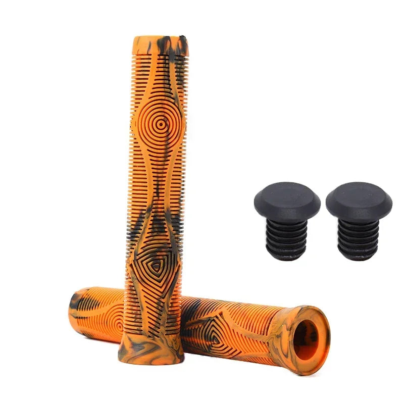 Length Scooter Bike Grips Rubber MTB Handlebar Grips Soft Comfortable Bicycle Handle Covers Non-slip Cycling Cuffs Durable Parts