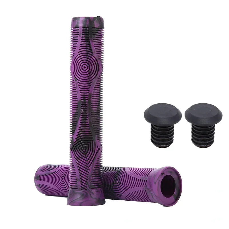 Length Scooter Bike Grips Rubber MTB Handlebar Grips Soft Comfortable Bicycle Handle Covers Non-slip Cycling Cuffs Durable Parts