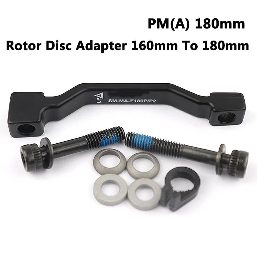 SHIMANO Original Disc Brake Adapter PM A Pillar Disc Brake Bracket For 180mm 203mm Rotor RT86 RT81 RT56 F180P/P2 F203P/PM