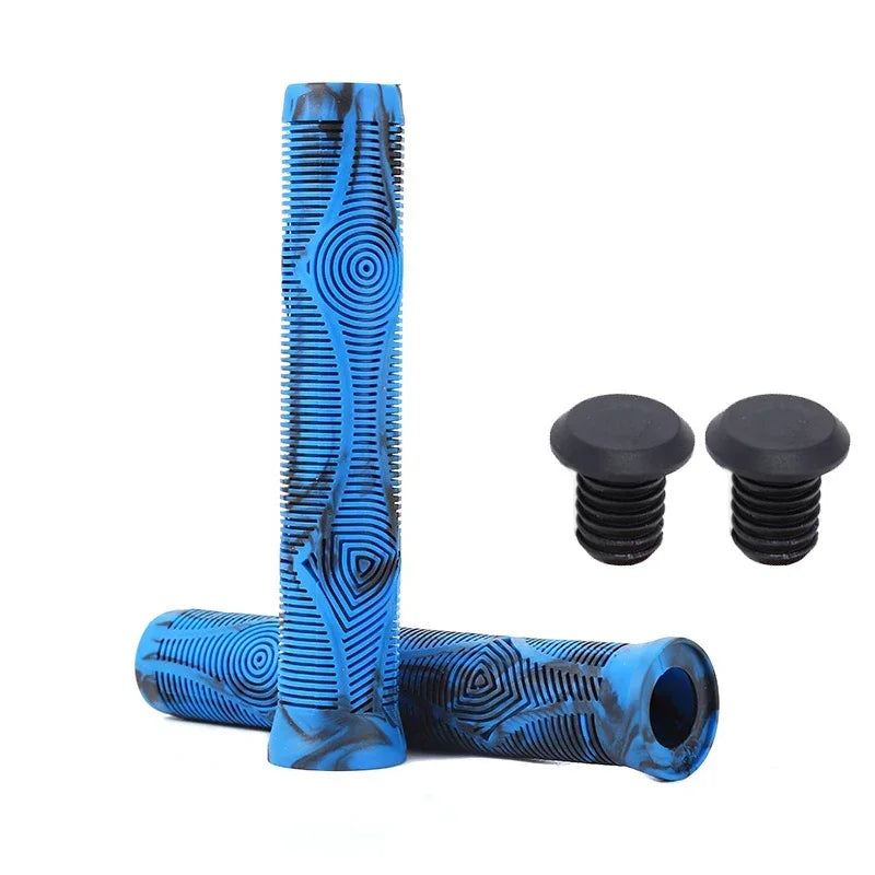 Length Scooter Bike Grips Rubber MTB Handlebar Grips Soft Comfortable Bicycle Handle Covers Non-slip Cycling Cuffs Durable Parts