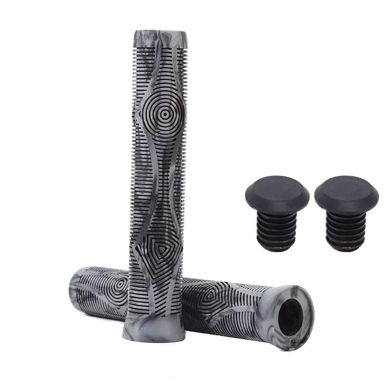 Length Scooter Bike Grips Rubber MTB Handlebar Grips Soft Comfortable Bicycle Handle Covers Non-slip Cycling Cuffs Durable Parts