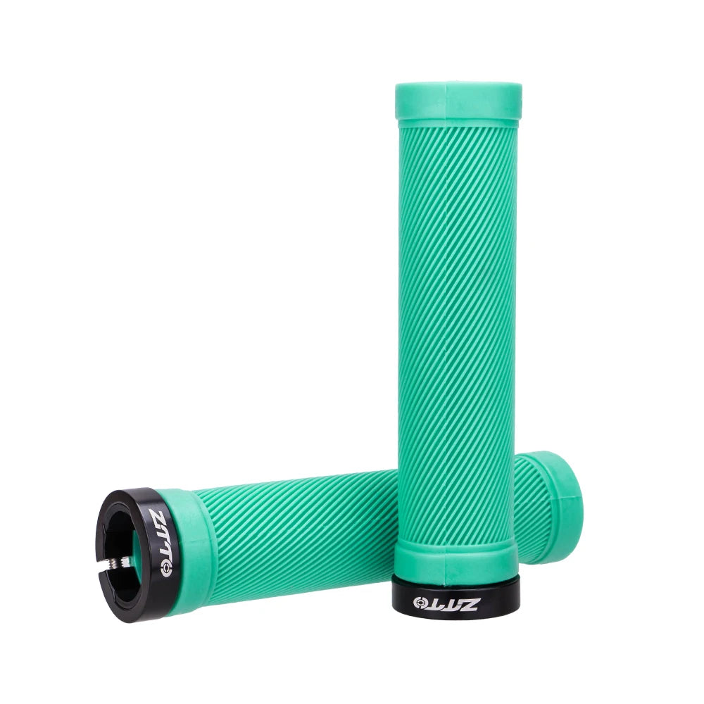 ZTTO High Quality MTB Road Bicycle Handlebar Cover Grips Smooth Soft Rubber Anti-slip Lock Bar Ends Colorful handle Grips