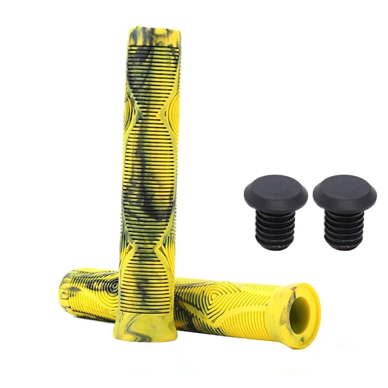 Length Scooter Bike Grips Rubber MTB Handlebar Grips Soft Comfortable Bicycle Handle Covers Non-slip Cycling Cuffs Durable Parts