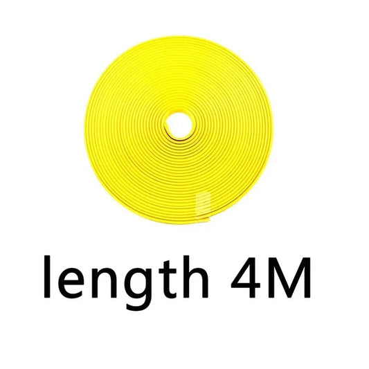 4M/8M Multicolor Xi Car Rim Styling Bright Matte Car Wheels Sticker Tire Protector Wheel Edge Protector Auto Accessories ...