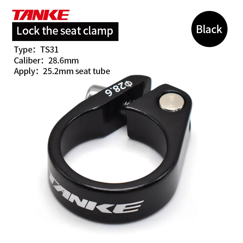 TANKE-MTB Road Bike Seat Post Clamp,fast ReleasUltralight Aluminum AlloyMountain Bicycle Seatpost,Cycling Parts,28.6,31.8,34.9mm