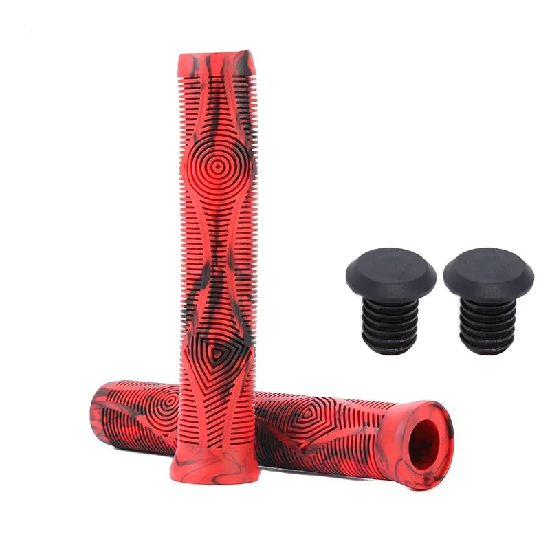 Length Scooter Bike Grips Rubber MTB Handlebar Grips Soft Comfortable Bicycle Handle Covers Non-slip Cycling Cuffs Durable Parts