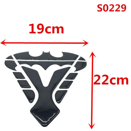 3D Car Motorcycle Gas Fuel Tank Pad Sticker Decals Motorbike Devil Skull Logo Protector Fuel Racing Accessories Universal Fit