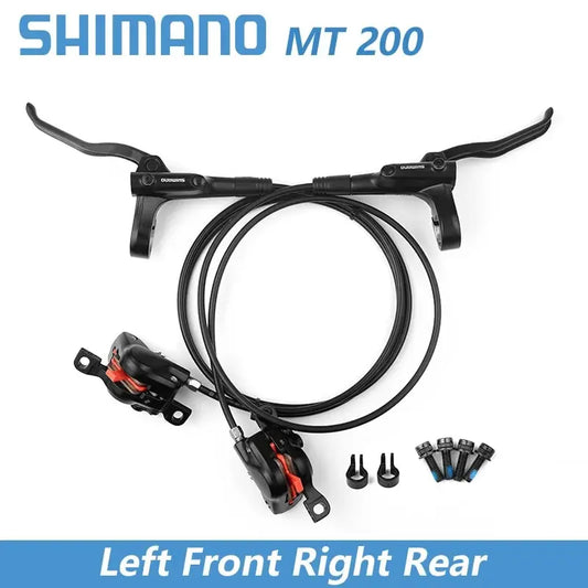 Shimano BR BL MT200 Bicycle Hydraulic Brake 160mm Rotors MTB Hydraulic Disc Brake Mountain Bike Upgrade MT315 Bike Parts