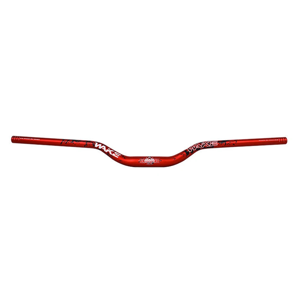 31.8MM Mountain Bike Handlebar Aluminum Alloy Bicycle Riser Handlebar 55MM Rise 780MM Length Bicycle Bar with Matte Surface